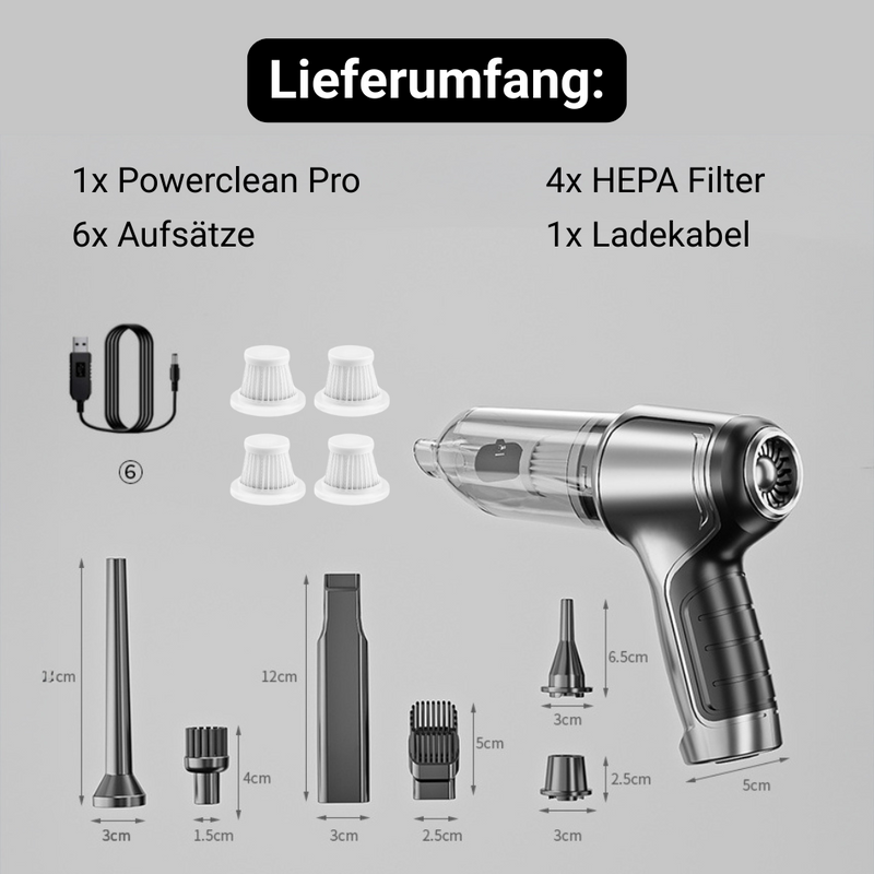 PowerClean Pro - Jetzt mit 3x mehr Leistung
